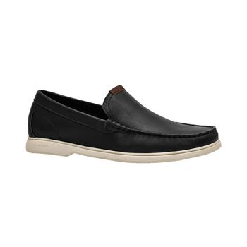 Sapato-Slip-On-Classico-Preto-com-Cabedal-Texturizado-|-Democrata-Tamanho--39---Cor--PRETO-0